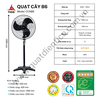Quạt cây công nghiệp CCNB6 thương hiệu TICO