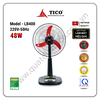 quạt lửng lb400 tico cánh 3 lá màu cam