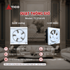 Quạt thông gió gắn tường TICO TC25AV6 ảnh thông số