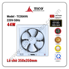 Quạt thông gió gắn tường TICO TC30AV6 mặt lưới vuông