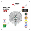 Quạt treo điều khiển TICO TĐK màu kem trắng