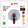 Quạt treo điều khiển remote TICO model TĐK-B5 màu đỏ đun