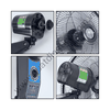 Quạt treo TICO TM-B400 màu xám đậm