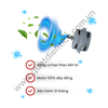 Quạt thông gió âm trần hút thẳng TICO model TC60AV5 chính hãng