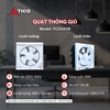 Thông gió TICO TC25AV6 gắn tường
