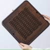Khay trà tre vuông có đỡ nước