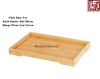 Khay trà bằng tre phong cách Nhật Bản độc đáo Kích thước 28*19*2,5