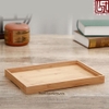 Khay trà bằng tre phong cách Nhật Bản độc đáo Kích thước 28*19*2,5