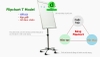 BẢNG KẸP GIẤY FLIPCHART CHÂN CHỮ T