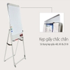 Bảng Flipchart Cao Cấp Busan – Bảng Kẹp Giấy Chân Gấp, Điều Chỉnh Chiều Cao