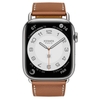 Đồng hồ thông minh Apple Watch Series 7 Series 7 Hermès Silver Stainless Steel Case with Attelage Single Tour