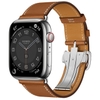 Đồng hồ thông minh Apple Watch Series 7 Hermès Silver Stainless Steel Case with Single Tour Deployment Buckle