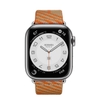 Đồng hồ thông minh Apple Watch Series 7 Hermès Silver Stainless Steel Case with Jumping Single Tour