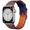 Đồng hồ thông minh Apple Watch Series 7 Hermès Silver Stainless Steel Case with Jumping Single Tour