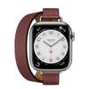 Đồng hồ thông minh Apple Watch Hermès Apple Watch Hermès Silver Stainless Steel Case with Attelage Double Tour