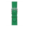 Đồng hồ thông minh Apple Watch Series 6 Hermès Silver Stainless Steel Case with Bambou Swift Leather Single Tour