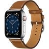 Đồng hồ thông minh Apple Watch Series 6 Hermès Silver Stainless Steel Case with Single Tour