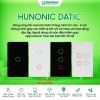 Công Tắc Cảm Ứng 4 Nút Wifi Hunonic Datic Màu Đen