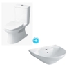 Bồn cầu Inax AC-808VN+Lavabo L-288V