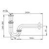 Ống Thải Nước Chữ P COTTO CT683(HM)