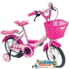 Xe đạp 2 bánh NCL bé gái cỡ 12 inch có nệm