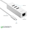 USB Type-C To Lan + USB Hiệu Ugreen (20792)