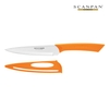 Dao thái Scanpan Spectrum 15cm 70003003 (màu cam)