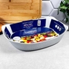 Khay nướng thủy tinh Luminarc Smart Cusine Wavy 30x22cm - X1630