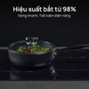 Chảo chống dính sâu lòng có nắp Scanpan PRO SB+ 26cm 5002052600 đáy từ