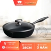 Chảo chống dính sâu lòng có nắp Scanpan PRO SB+ 28cm 5002102800 đáy từ