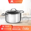 Nồi hầm chống dính Scanpan HaptiQ 20cm 6001252000 đáy từ 3,5L