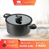 Nồi chống dính Scanpan IQ 24cm 64252400 đáy từ 4,8L