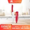 Dao thái Scanpan Spectrum 20cm 70005001 (màu đỏ)