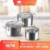 Bộ nồi inox 3 chi tiết Scanpan Impact size 16-18-20cm 71070000