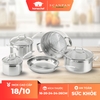 Bộ nồi chảo inox 5 chi tiết Scanpan Impact 71080000