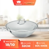 Chảo inox sâu lòng Scanpan Impact 32cm 71303200 có nắp