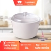 Nồi thủy tinh trắng Luminarc Vitroline 3L - C6319