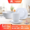 Bộ bát đĩa (tô, chén, dĩa) Luminarc Carine thủy tinh 15 chi tiết CR15C