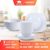 Bộ bát đĩa (tô, chén, dĩa) Luminarc Carine thủy tinh 15 chi tiết CR15D