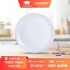 Đĩa (dĩa) Luminarc Diwali thủy tinh D7360- 27cm