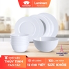 Bộ bát đĩa (tô, chén, dĩa) Luminarc thủy tinh 12 chi tiết EV12A