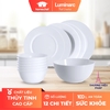 Bộ bát đĩa (tô, chén, dĩa) Luminarc thủy tinh 12 chi tiết EV12M