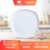 Đĩa (dĩa) nông lòng Luminarc Lotusia thủy tinh H1372- 25cm