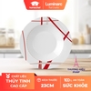 Đĩa (dĩa) sâu lòng  Luminarc Couture thủy tinh H2836- 23cm