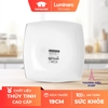 Đĩa (dĩa) Luminarc Quadrato thủy tinh H3658/D7215- 19cm