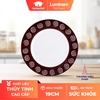 Đĩa (dĩa) Luminarc Sirocco Brown thủy tinh H4884- 19cm