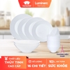 Bộ bát đĩa (tô, chén, dĩa) Luminarc Harena thủy tinh 16 chi tiết HARENA16A
