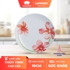 Đĩa (dĩa) nông lòng Luminarc Sweet thủy tinh E4926/J1333- 19cm