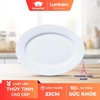 Đĩa (dĩa) bầu dục Luminarc Essence thủy tinh J3002- 22cm