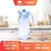 Bình thủy tinh Luminarc Flame màu xanh Ice Blue L5559 - 1,3L